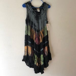 In Gear tie die dress